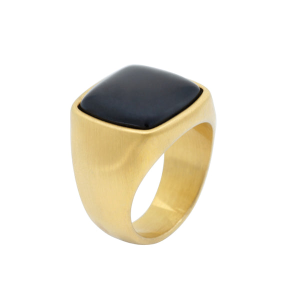 【大セール】 MEJURI Black Onyx Square Signet リング 14k Gold Black Onyx Square Signet Ring Jewelry Mejuri 2025