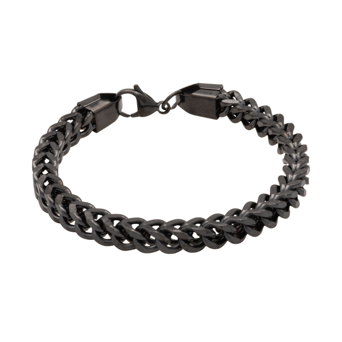 Black Franco Chain Bracelet