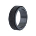 Men's Black Steel Mesh Anxiety Ring