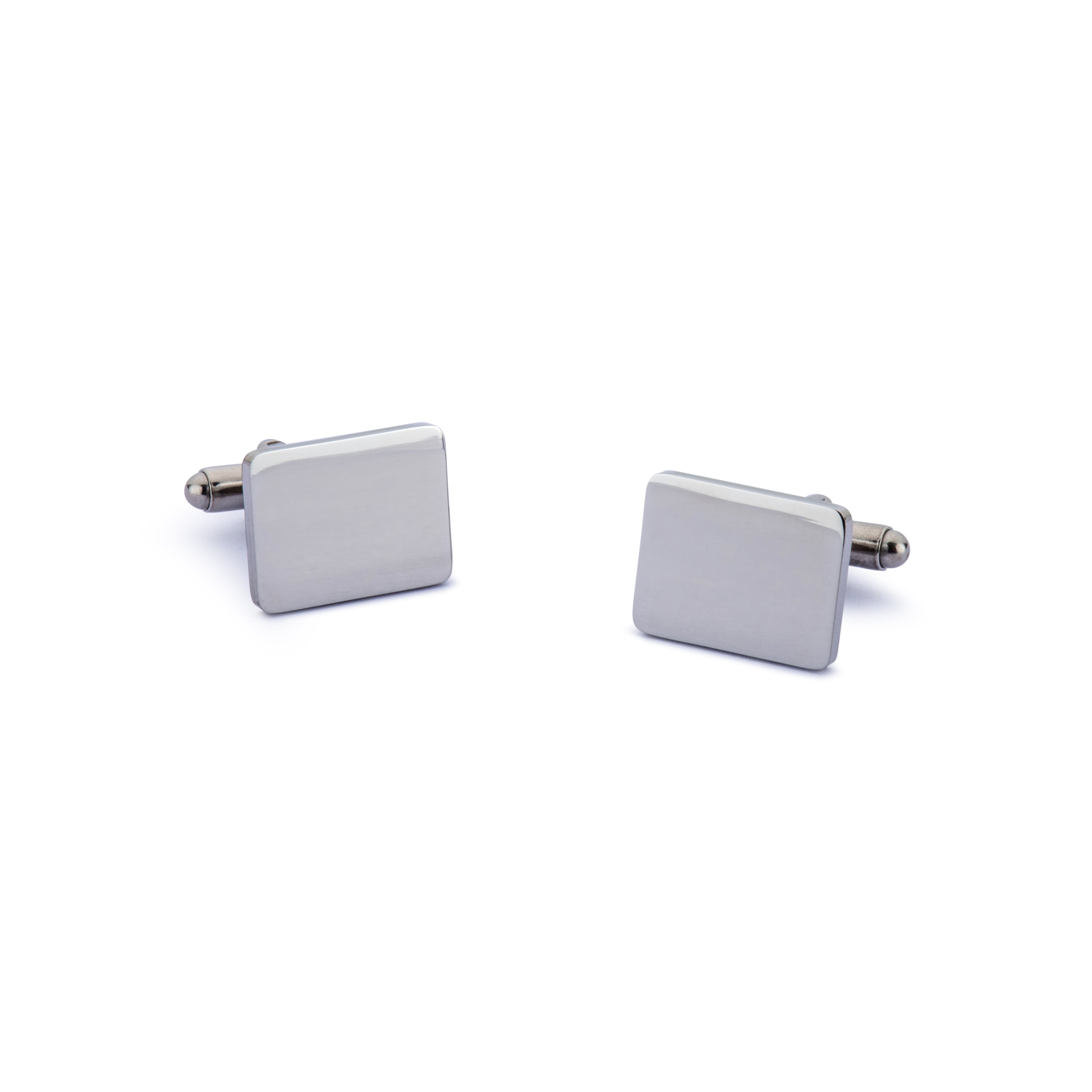 Rectangle Engravable Cufflinks
