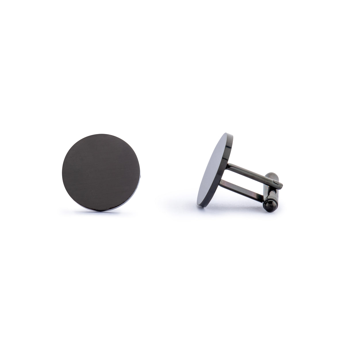 Round Engravable Cufflinks