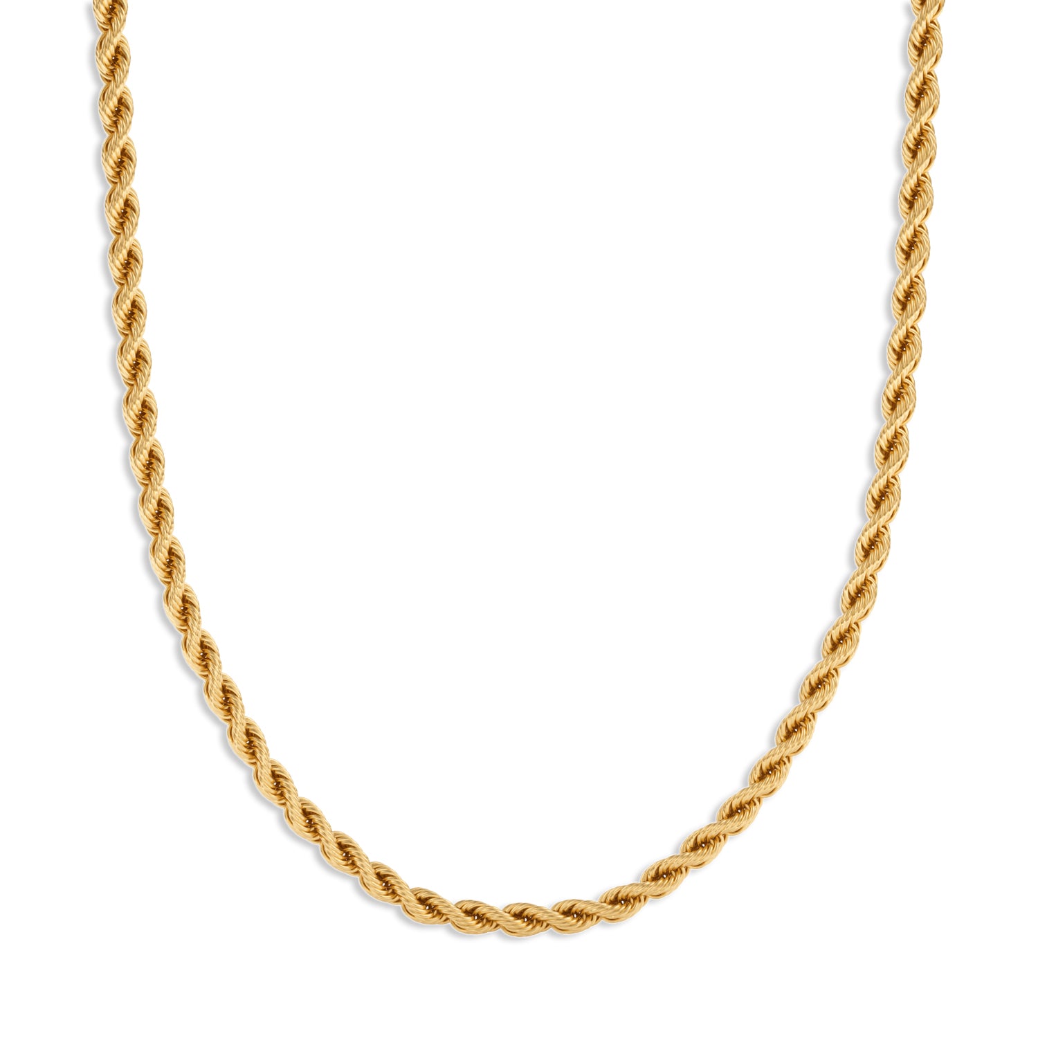 Gold Rope Chain Necklace - ETRNL