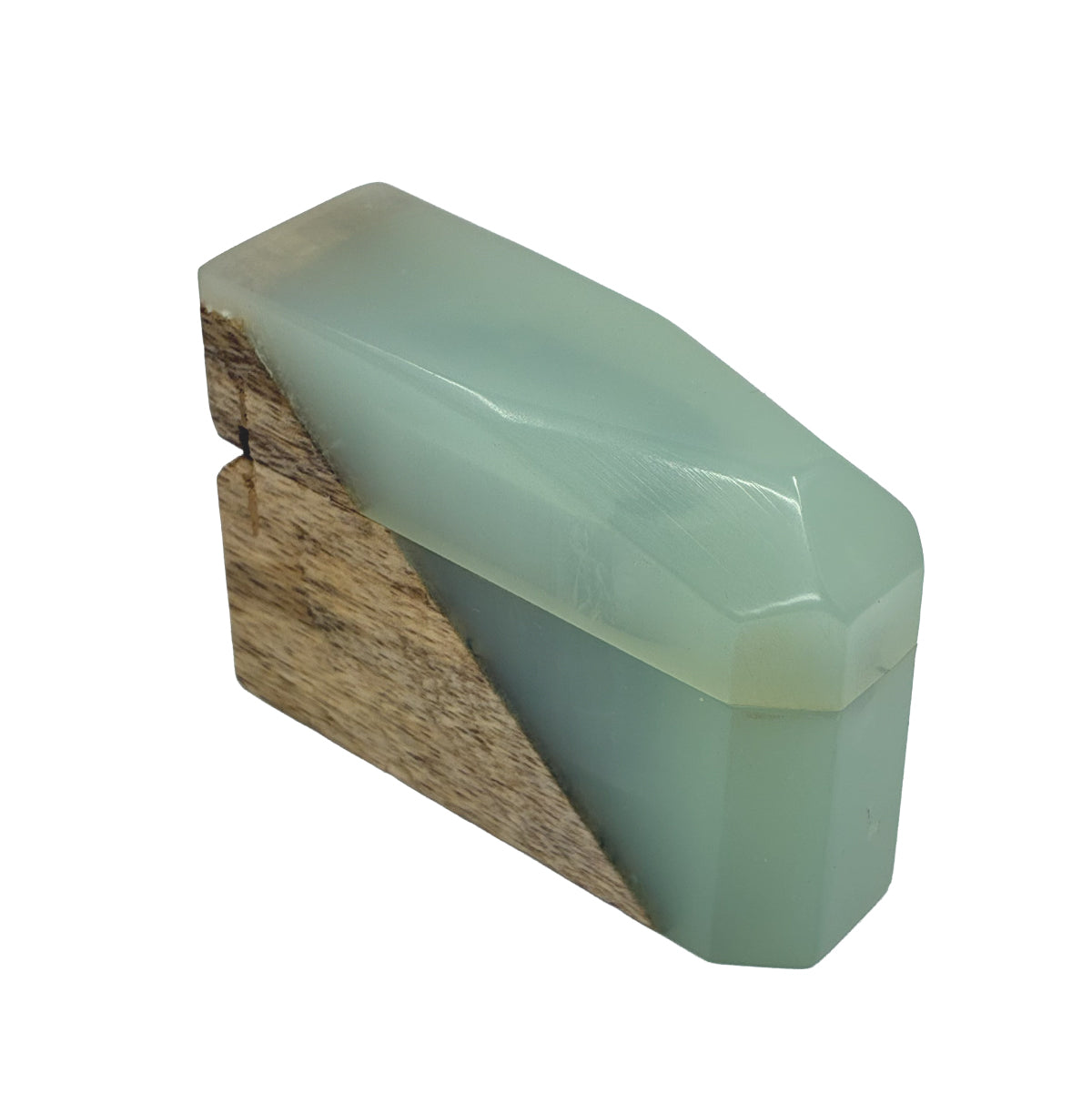 Glacier Resin Ring Box