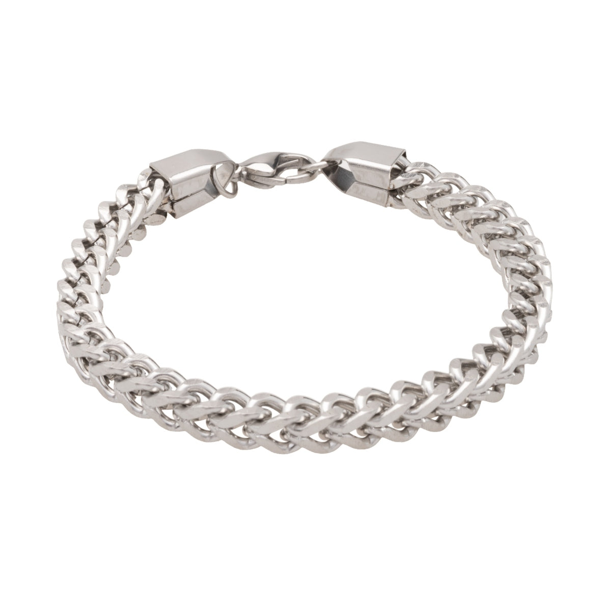 Silver Franco Chain Bracelet