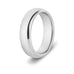 Men's Classic Silver Titanium Ring