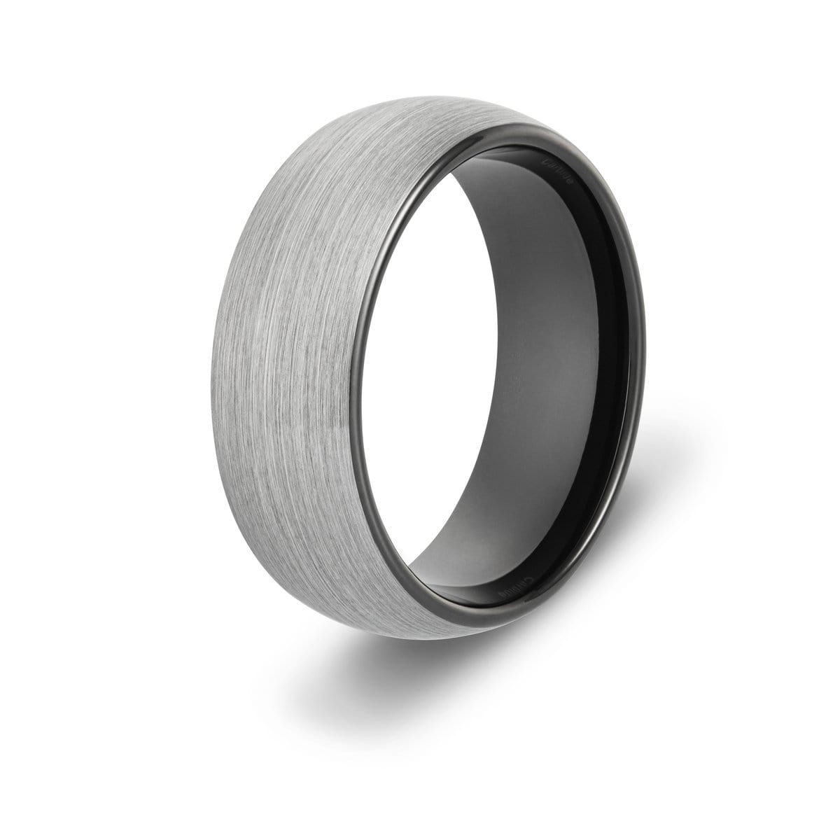 Men’s Brushed Tungsten Ring