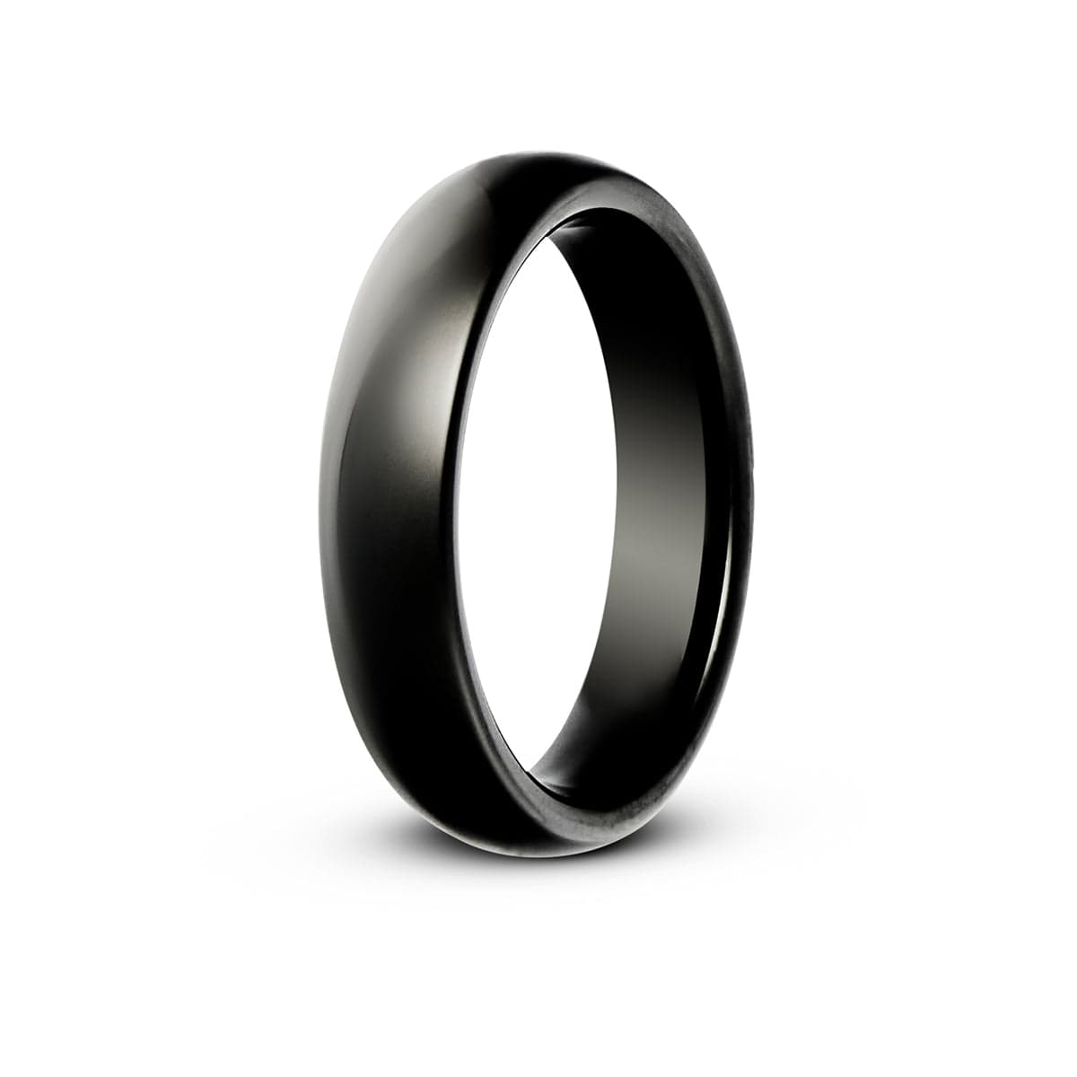 Men’s Classic Black Tungsten Ring