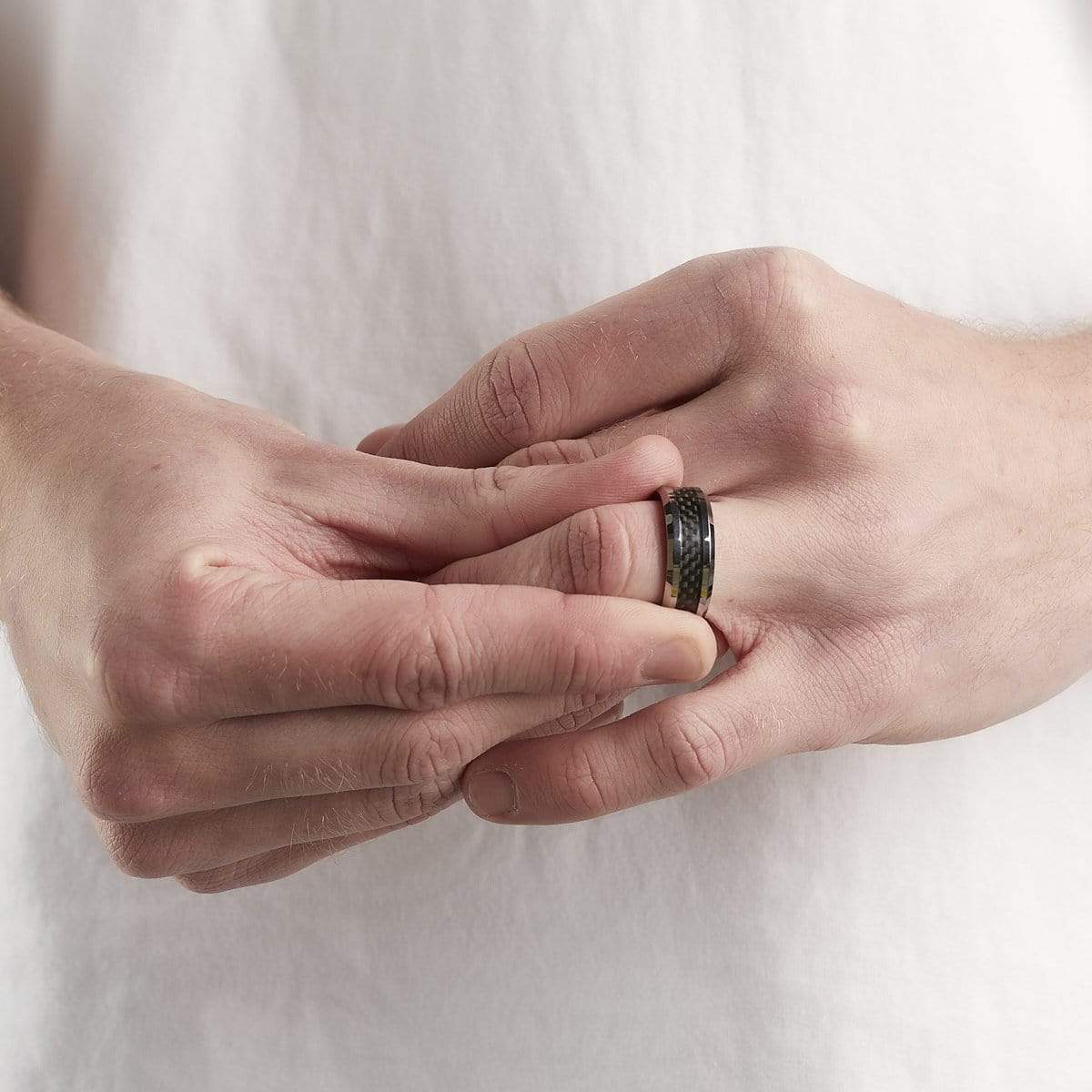 Men's Carbon Fibre Ring