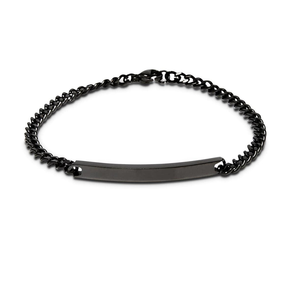 Women's id store bracelets silver