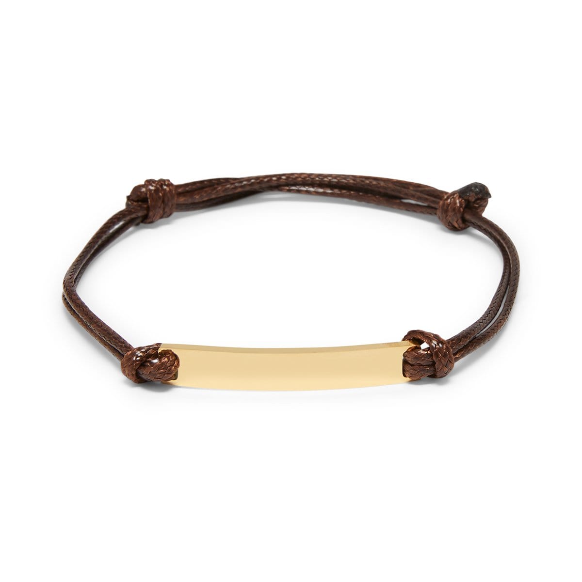 Minimalist Adjustable Leather Bracelet