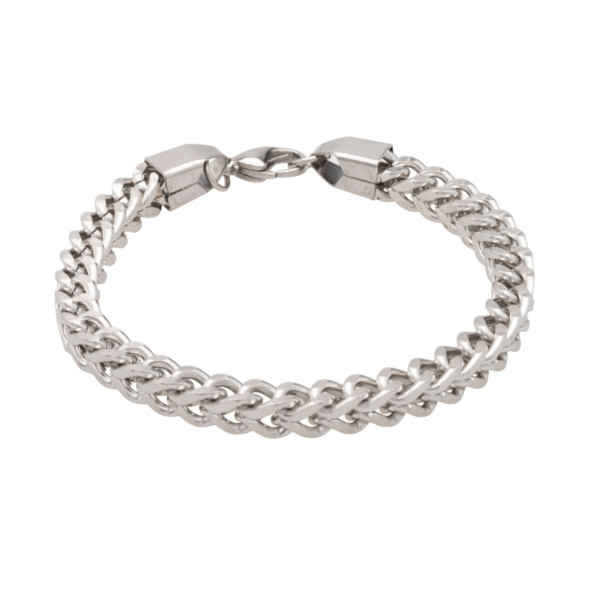 Silver Franco Chain Bracelet (6mm)