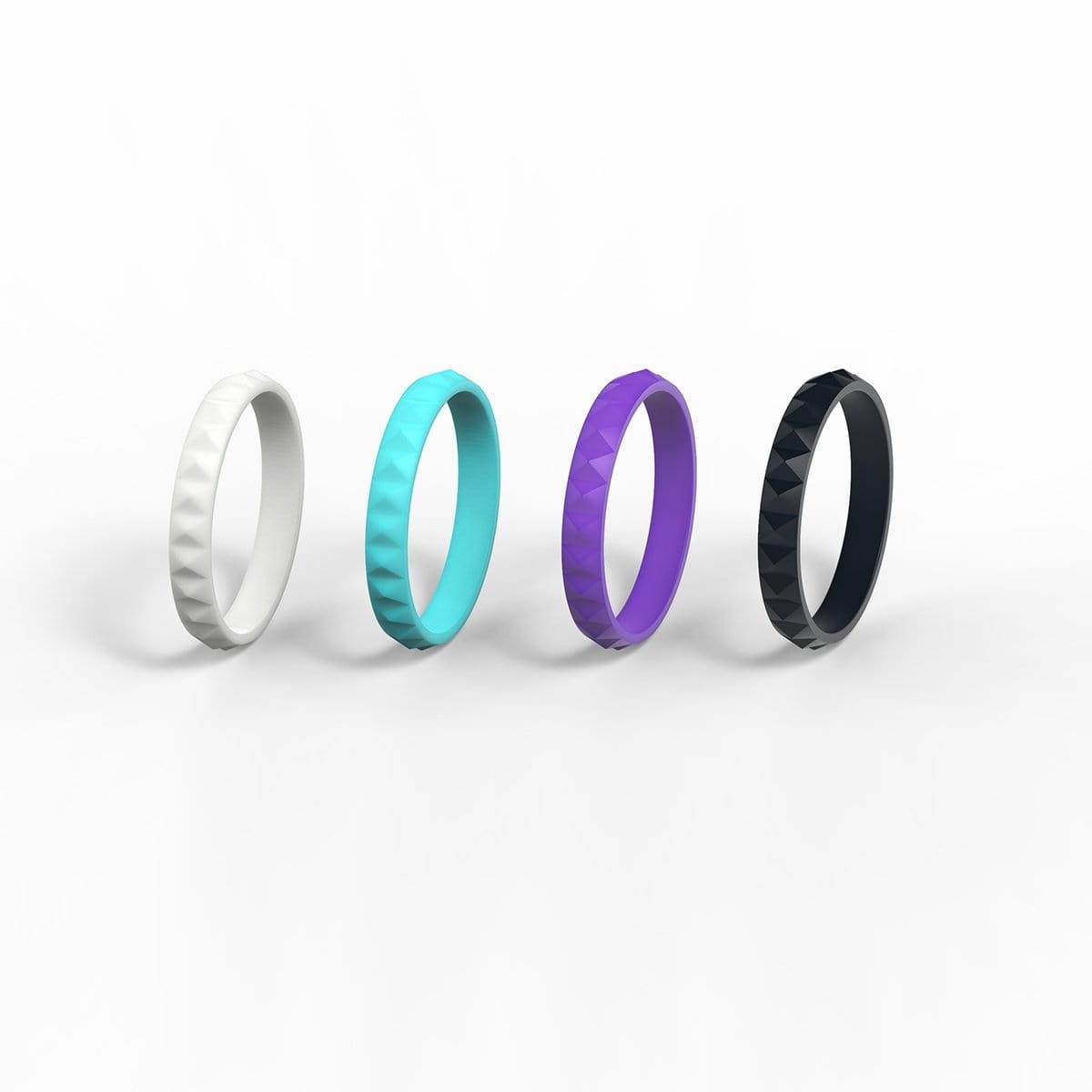 Women's stackable silicone rings deals